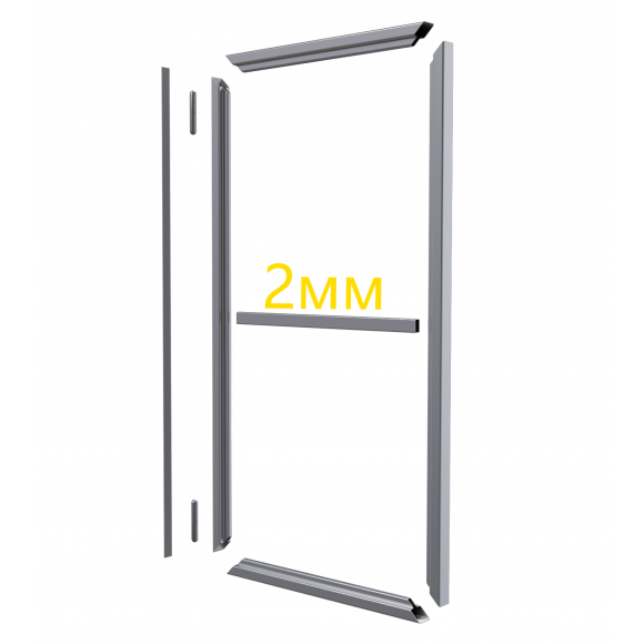 Комплект калитки из т-профиля 2 мм